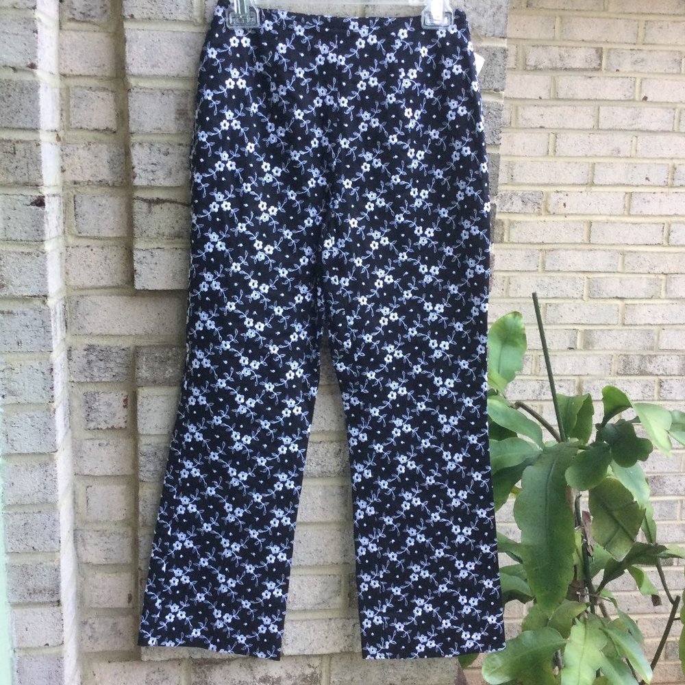 Harold's Embroidered Floral Pant